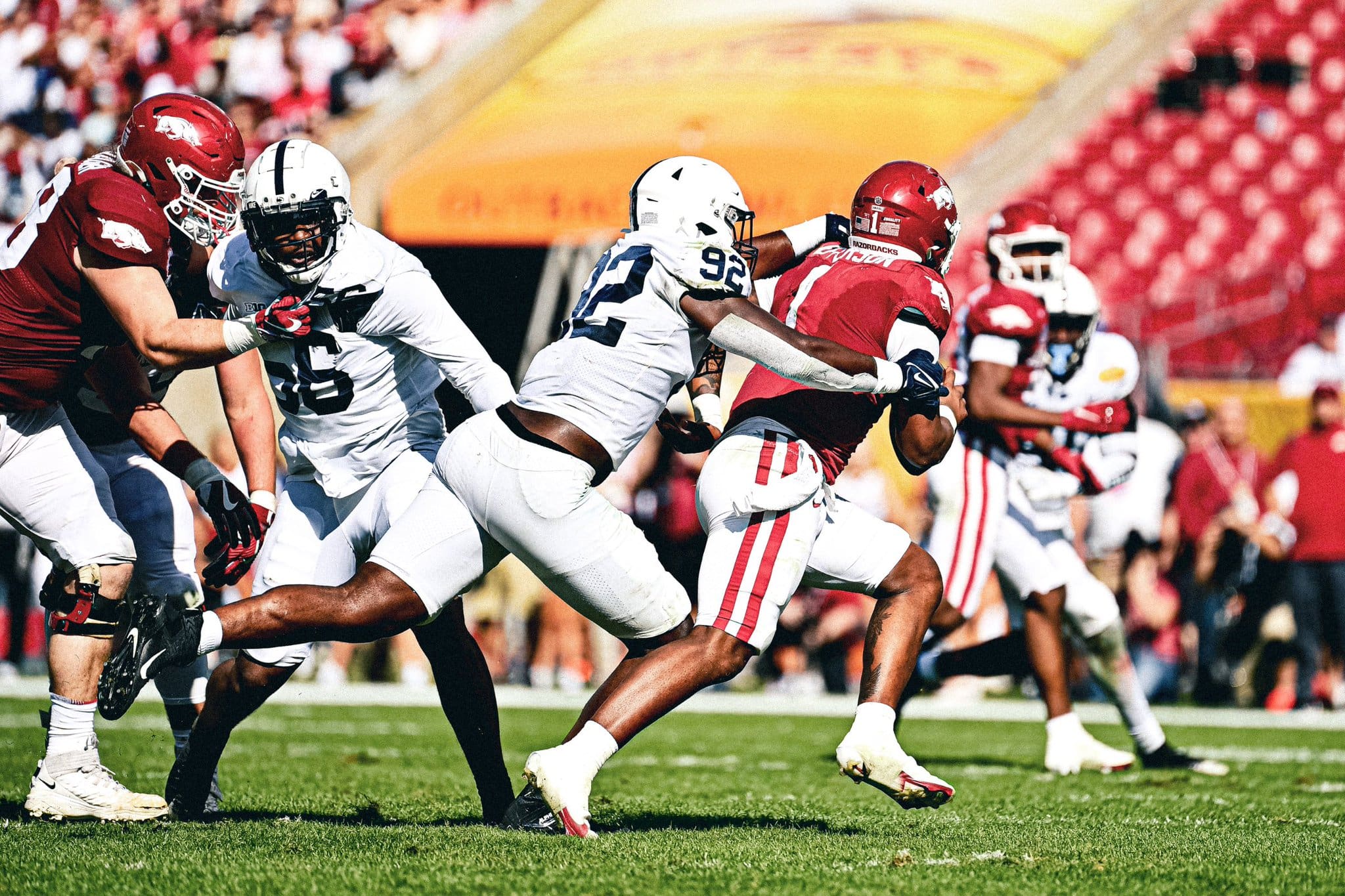 ANALYTICS: How Penn State's Reserves-turned-Starters Performed in the  Outback Bowl