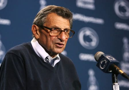 Penn State Head Coach Joe Paterno