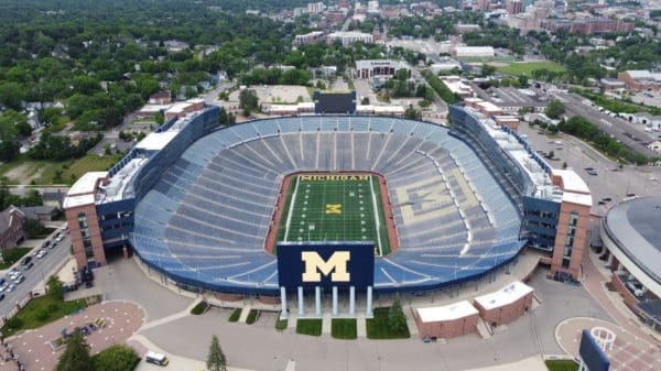 Michigan Stadium Aerial