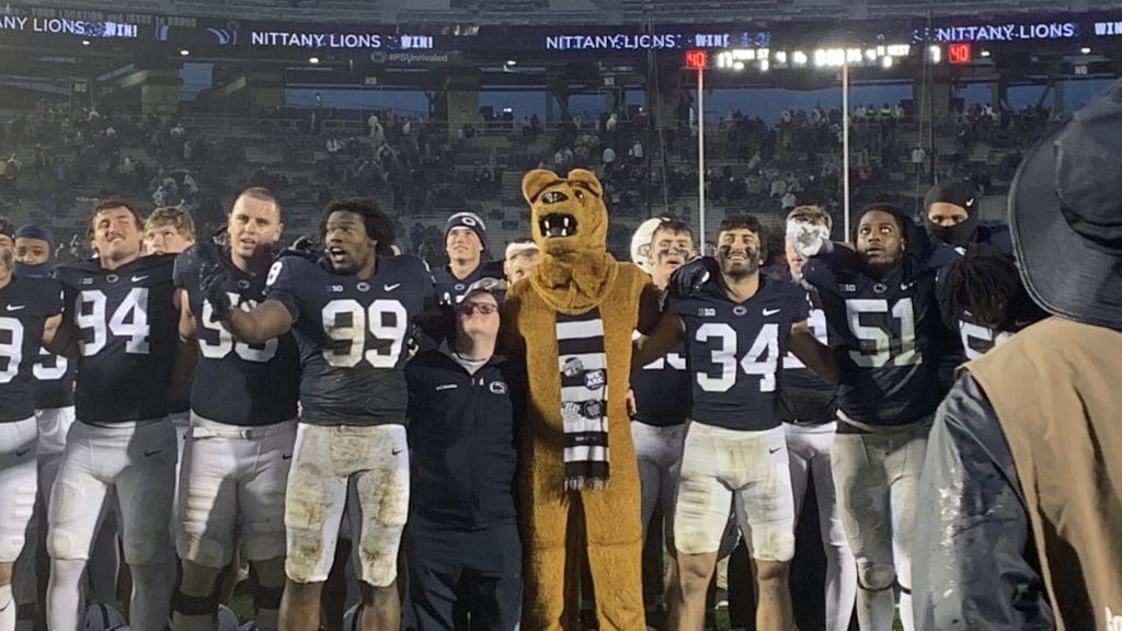 Watch: Penn State Sings Alma Mater After Beating Northwestern