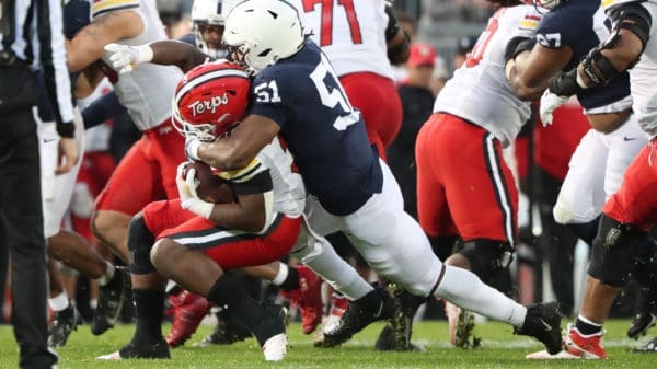 Defensive tackle Hakeem Beamon is no longer with the Penn State football program.