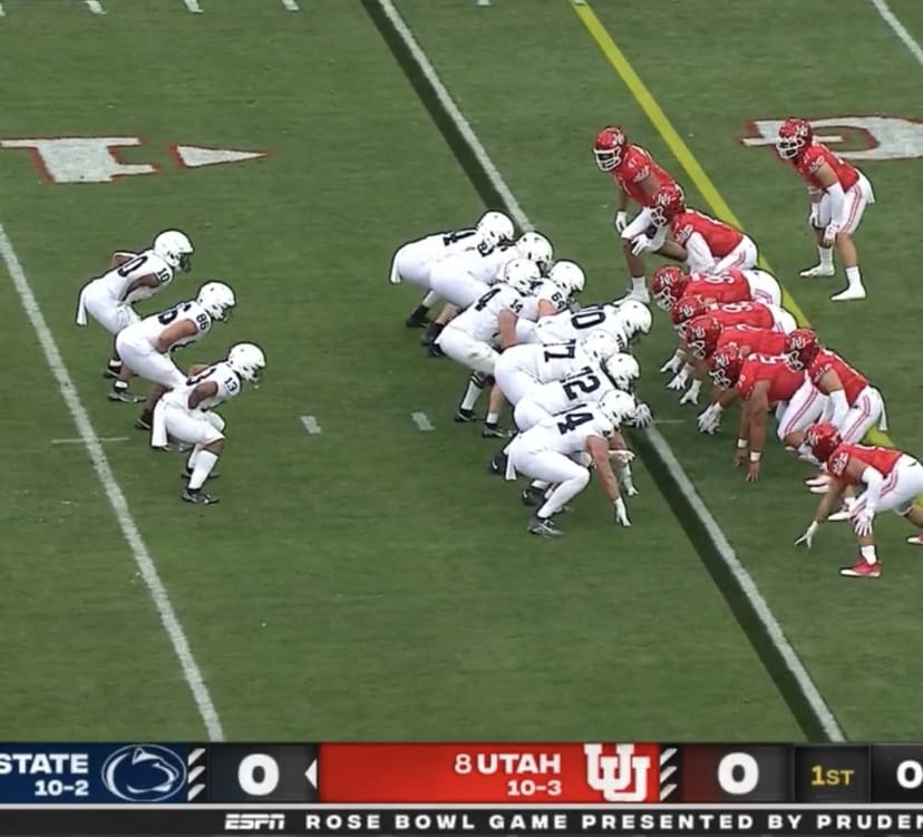 Penn State runs the T formation