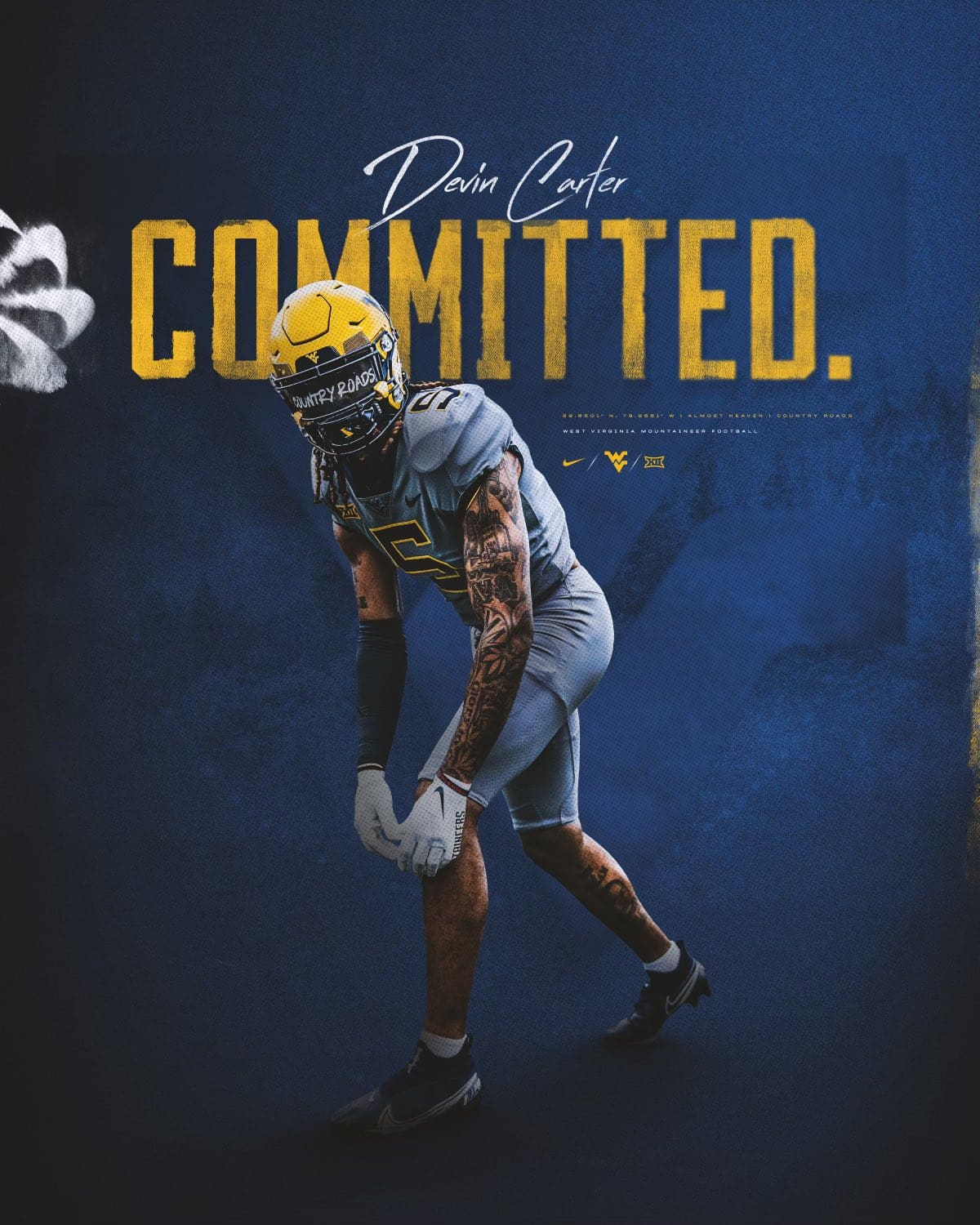 Devin Carter flipped from Penn State to West Virginia.