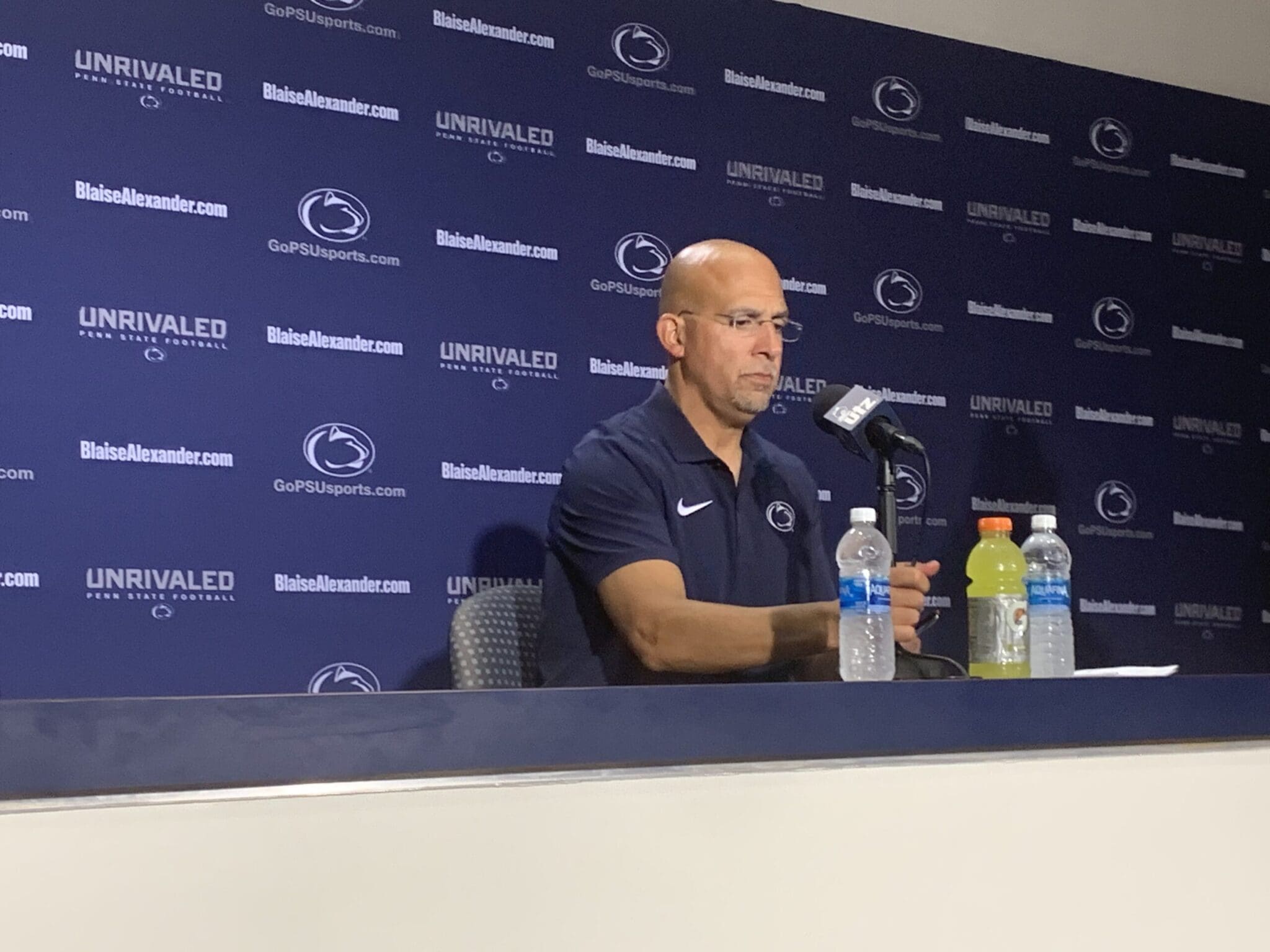 PSU Football HC Jamres Franklin