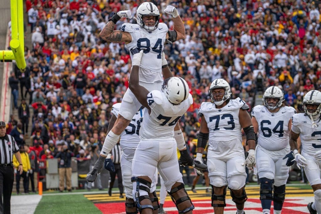 Penn State TE Theo Johnson had an Historically Good NFL Combine