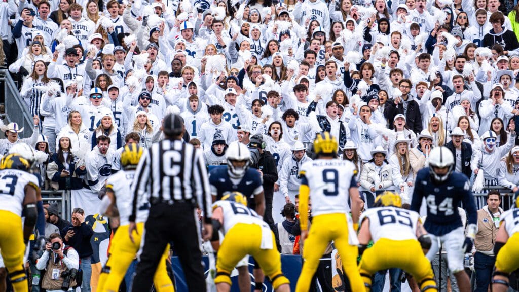 Penn State had a flyover before its game against Michigan last season and lost.