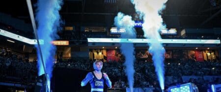 With Aaron Nagao injured, Braeden Davis is Penn State wrestling’s starter at 133.