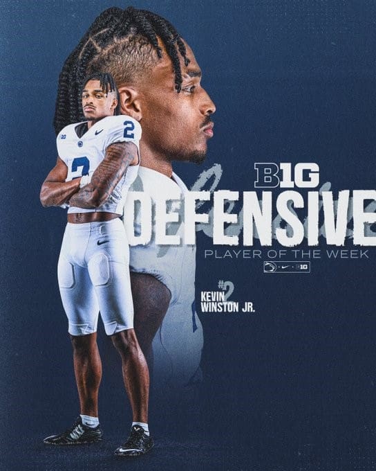 The one bright spot to KJ Winston’s injury is that Penn State is more likely to have him back for 2025 than it would have been otherwise.