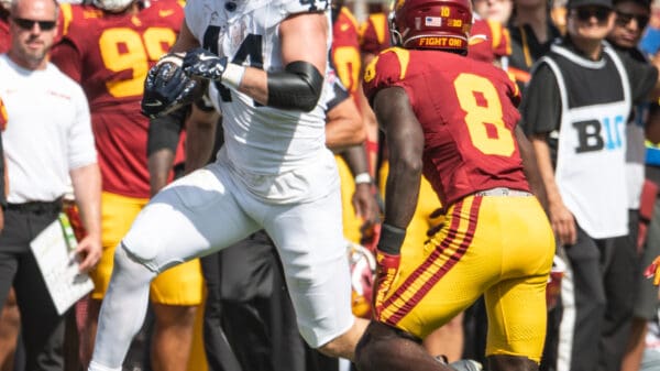 Penn State tight end Tyler Warren made history against USC