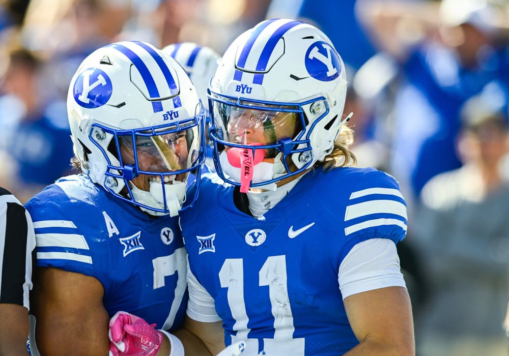 BYU is who one writer has Penn State playing in the College Football Playoff