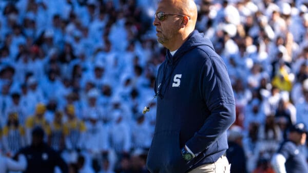 Penn State coach James Franklin finds himself under much criticism, once again