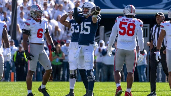 Many feel Penn State QB Drew Allar isn’t getting enough help from his receivers