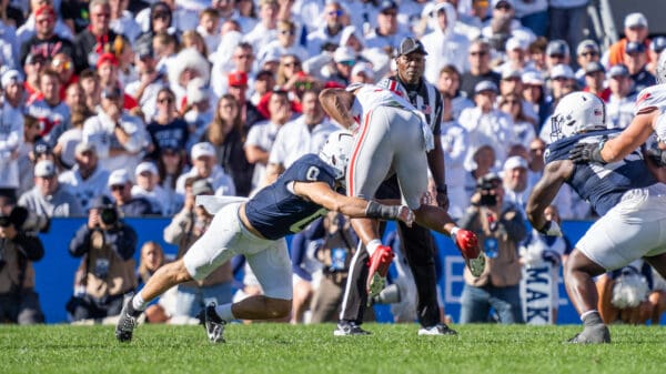 Penn State is happy to have captain Dom DeLuca back for a fifth season.