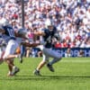 Penn State tight end Tyler Warren (606 yards is by far the team’s leading receiver, with the next closest having more than 200 fewer.