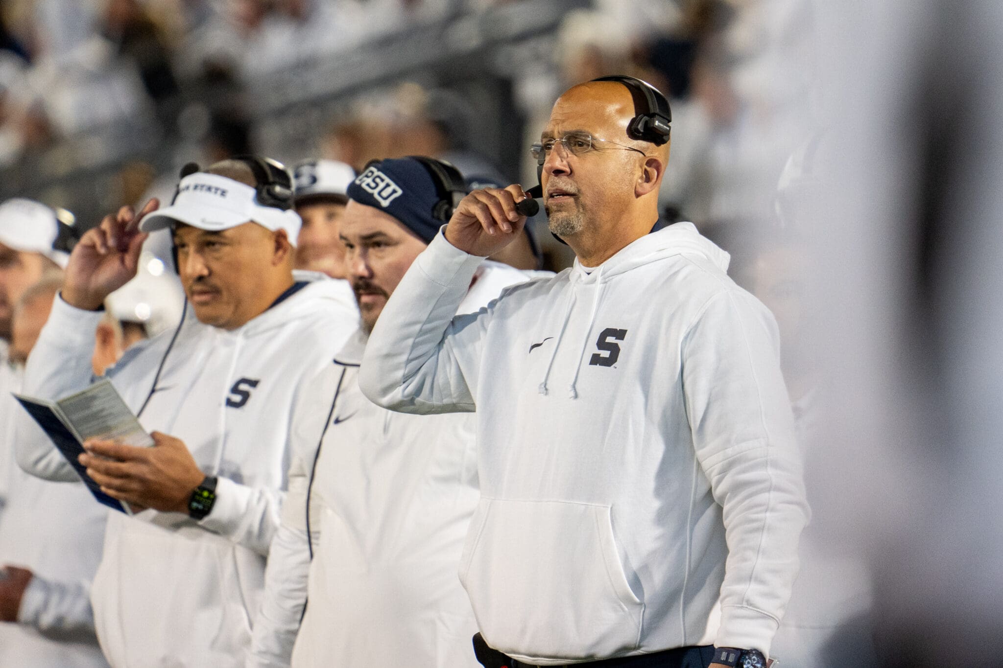 Penn State HC James Franklin say whether the team played its best first half of the season Nov. 9 in a 35-6 win over Washington. The stats say they did.