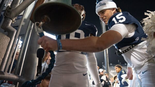 Penn State QB Drew Allar and his squad are moving back up on the AP Poll