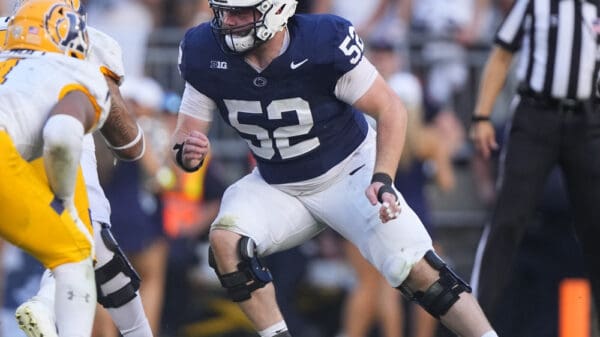 Penn State OL Dominic Rulli helped his team win the game, and maybe save the season Saturday