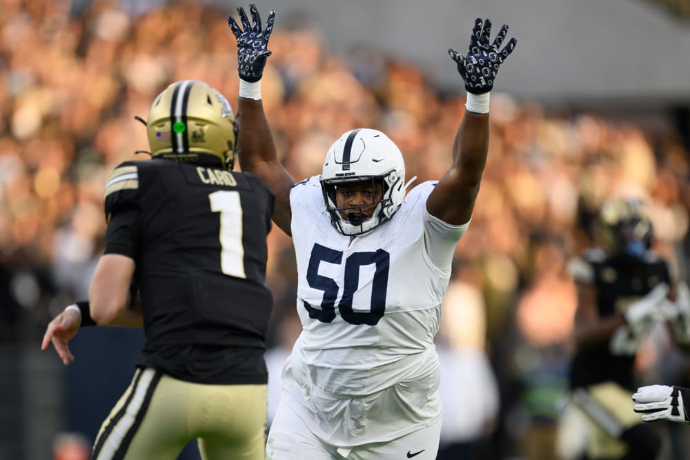 Penn State DL Alozno Ford Jr. can’t seem to catch a break.
