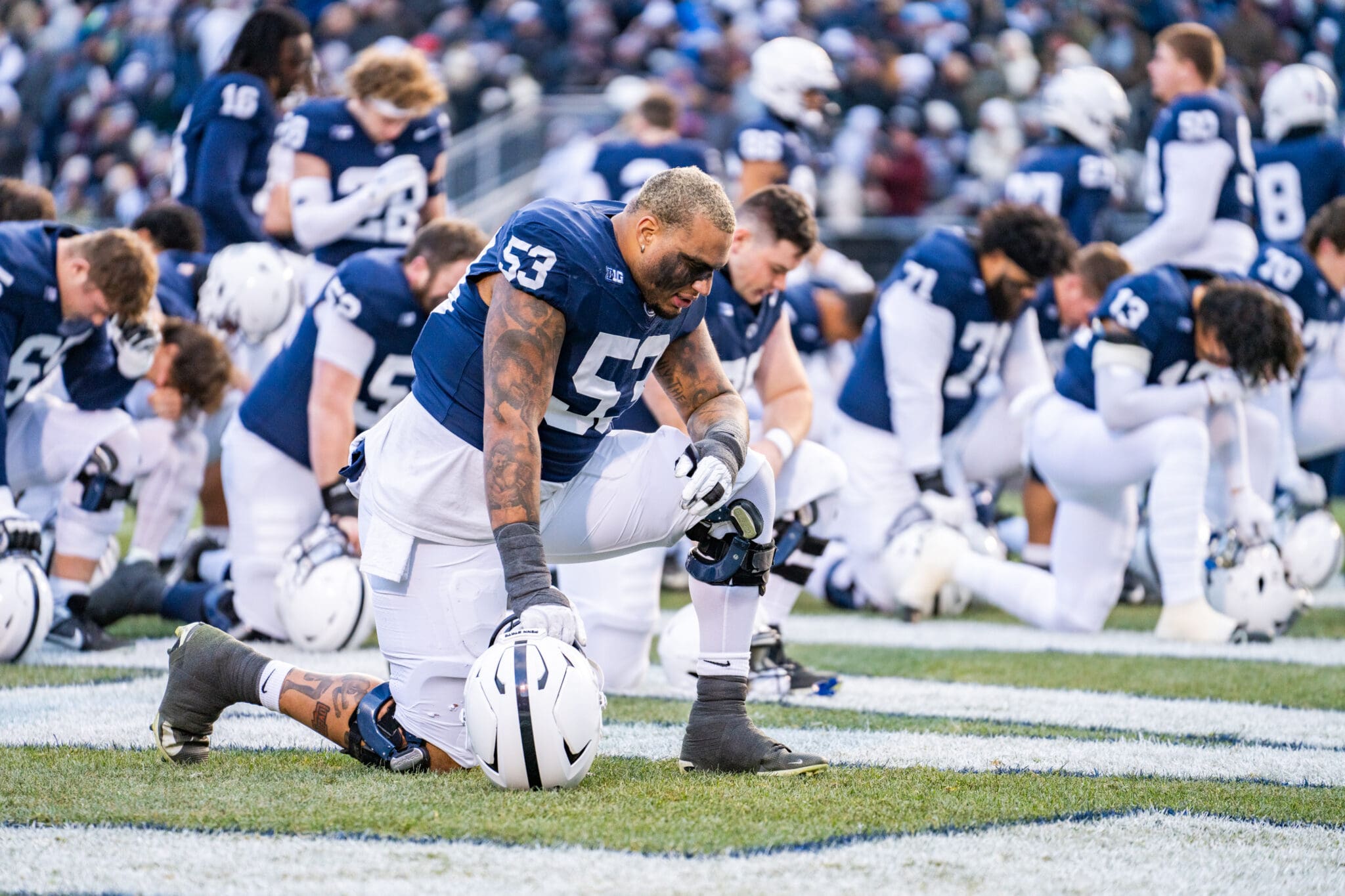 Penn State center Nick Dawkins gave an honest description of what SMU is walking into Saturday, Dec. 21.