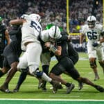 Penn State QB Drew Allar played well against Oregon in last year’s loss.
