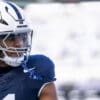 Penn State star DE Abdul Carter wasn’t seen at the media’s Penn State practice viewing window Sunday, Jan. 5 in Happy Valley