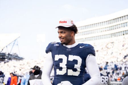 Dani Dennis-Sutton is among many that are happy Penn State is going to the Fiesta Bowl.