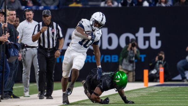 Penn State RB Nicholas Singleton is confident his team is just as good as No. 1 Oregon