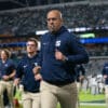 Penn State coach James Franklin fell to 1-15 against top-five teams with a loss to Notre Dame in the Orange Bowl Thursday, Jan. 9, 2025 in Miami.