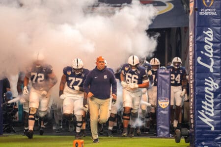 Penn State is reportedly looking at a Big Ten name for its vacant defensive coordinator position.