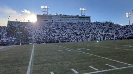 The Beaver Stadium pressbox will be missed by some Penn State football writers