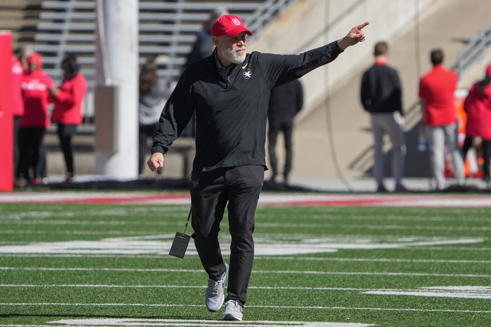 It’s anyone’s guess as to whether Jim Knowles ends up at Penn State or not