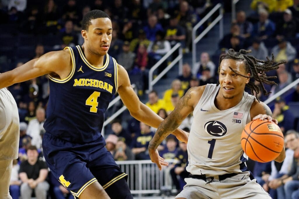 Penn State Basketball, Michigan Basketball, Ace Baldwin Jr.