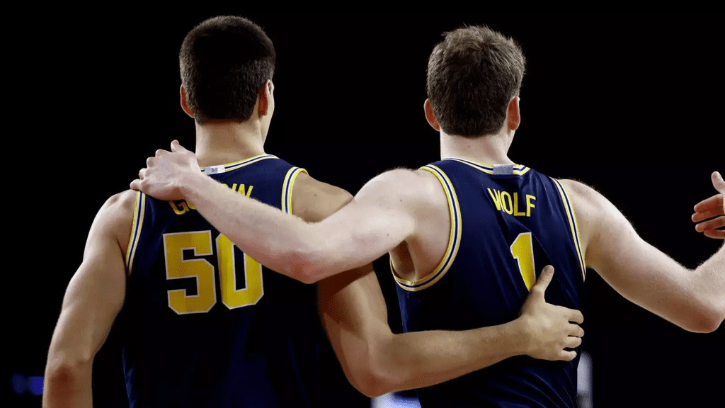Michigan Basketball, Penn State Basketball, Danny Wolf, Vladislav Goldin
