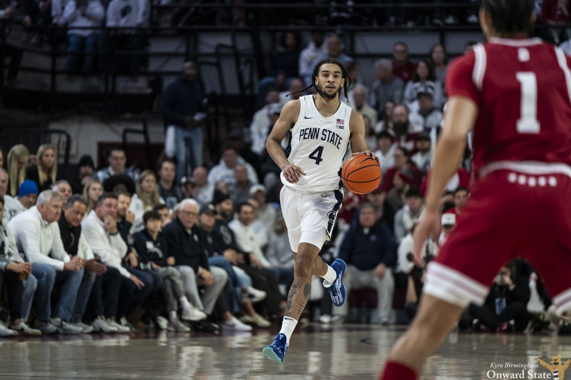Freddie Dilione V, Penn State Basketball, Indiana Basketball, Palestra