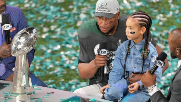 Penn State legend Saquon Barkley is a Super Bowl champion.