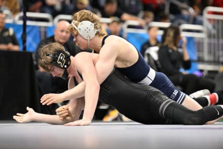 Will Penn State wrestling starter Braeden Davis make it to the podium at nationals this year?