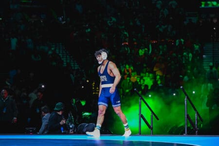 For Carter Starocci, winning the Hodge isnโt the main focus.