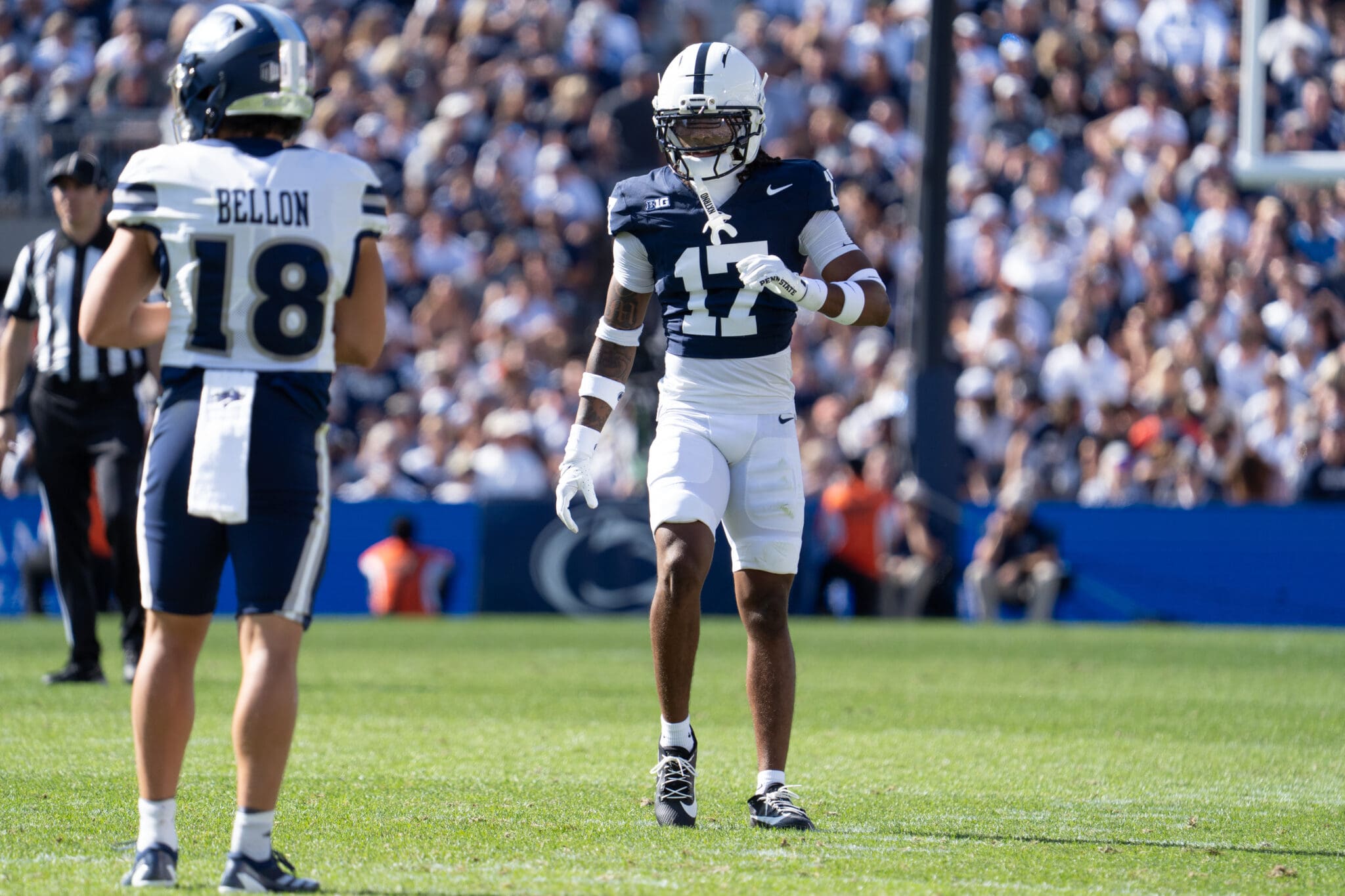 CB Kenny Woseley Jr. played as much as any Penn State defender Saturday, Aug. 30 against Nevada.