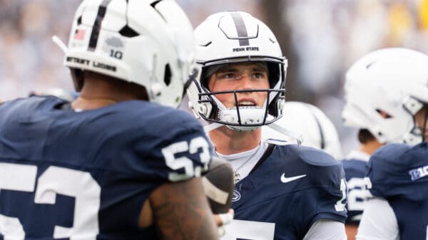 It's a challenge for Penn State QB Drew Allar to move onto the next play after a mistake.