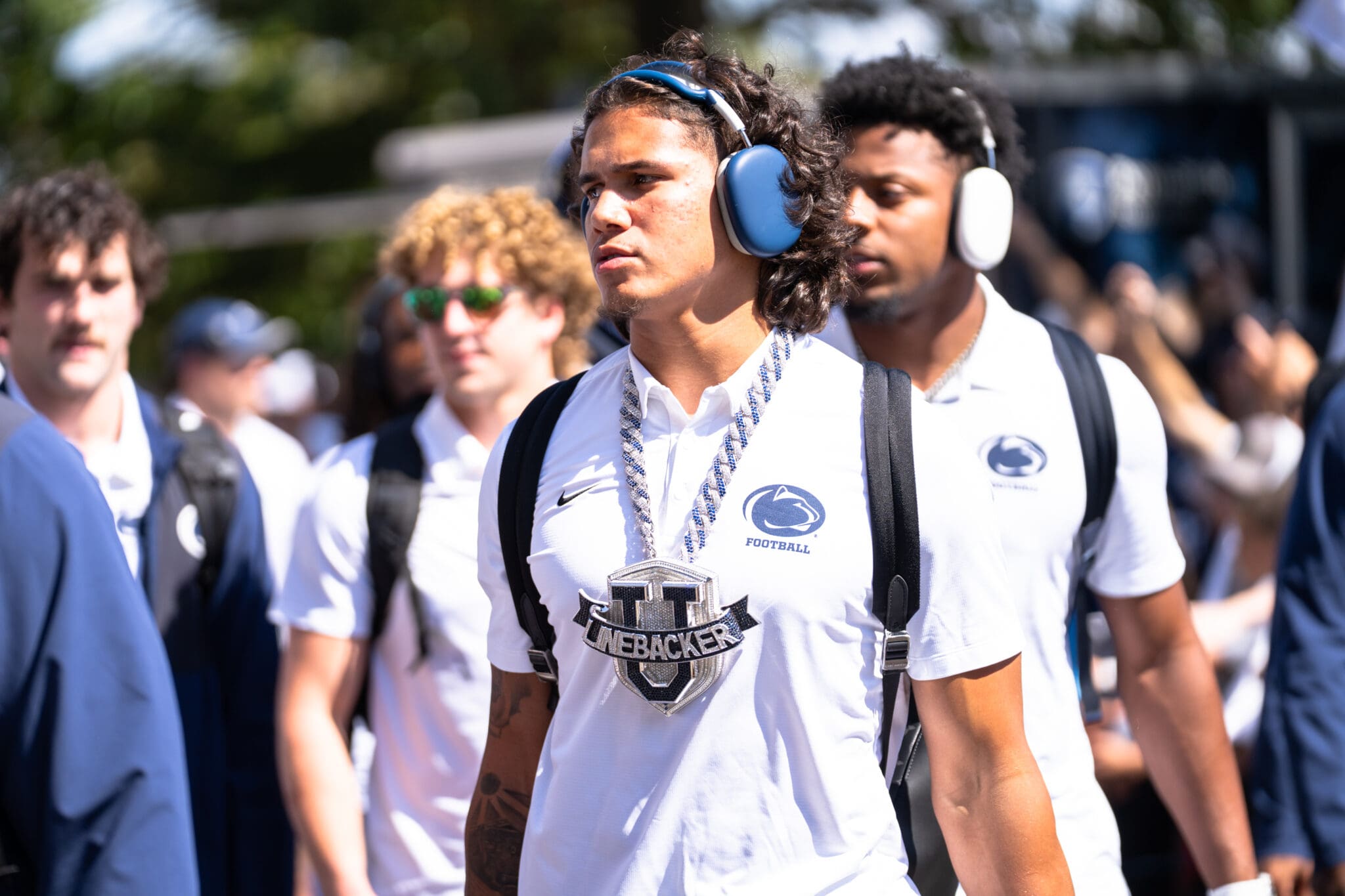 Tony Rojas had two sacks for Penn State against Villanova.