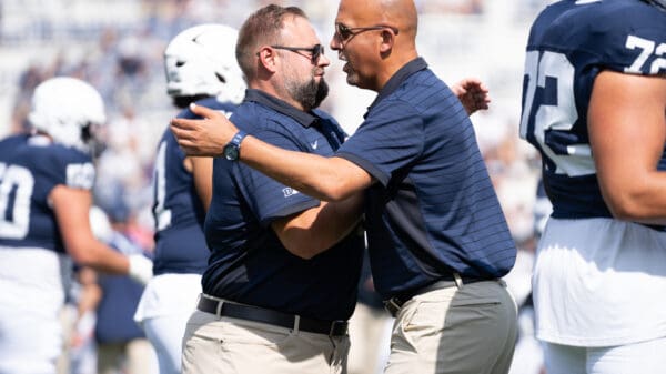 Is Penn State football coach James Franklin considering any staff changes?