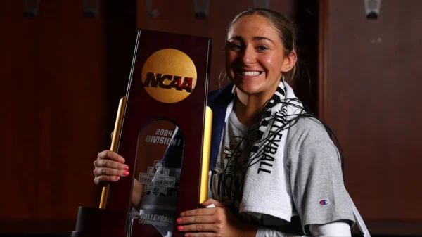 Izzy Starck is stepping away from Penn State Volleyball