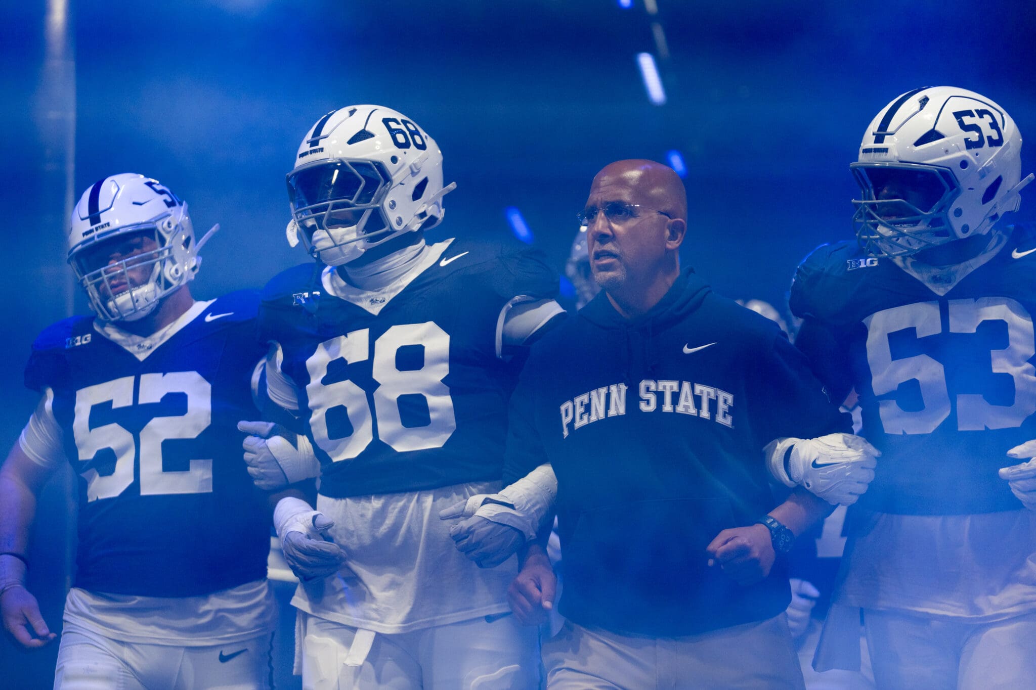 James Franklin was evasive when asked about his future with Penn State