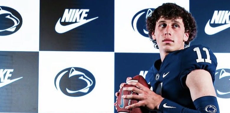 Penn State freshman quarterback Peyton Falzone. Image courtesy of Peyton Falzone's Instagram account.