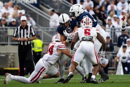 Penn State RB Carson Hansen’s playing time has decreased over the past two weeks.