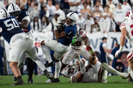 Penn State RB James Peoples looks like the team’s top RB, but it isn’t 100 percent yet. 